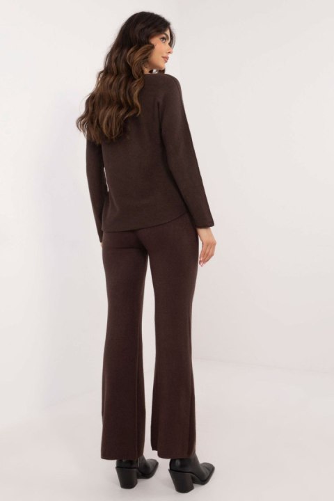 Spodnie Komplet Model IT-KMPL-0813.37 Dark Brown - BFG Spodnie Komplet Model IT-KMPL-0813.37 Dark Brown - BFG