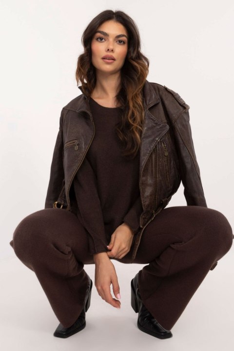 Spodnie Komplet Model IT-KMPL-0813.37 Dark Brown - BFG Spodnie Komplet Model IT-KMPL-0813.37 Dark Brown - BFG