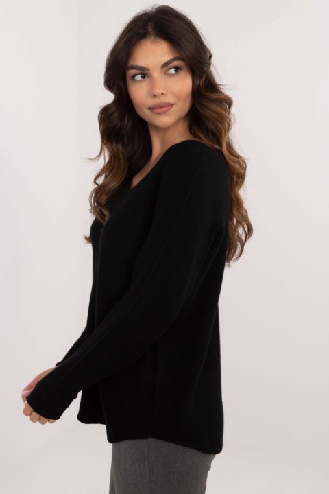 Sweter Damski Model IT-SW-0810.08P Black - BFG Sweter Damski Model IT-SW-0810.08P Black - BFG
