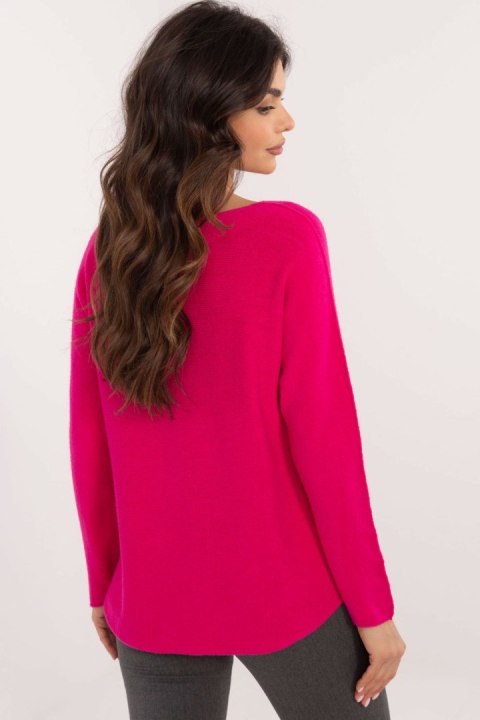 Sweter Damski Model IT-SW-0810.08P Fuksja - BFG Sweter Damski Model IT-SW-0810.08P Fuksja - BFG