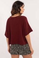 Sweter Damski Model IT-SW-0811.82P Bordo - BFG