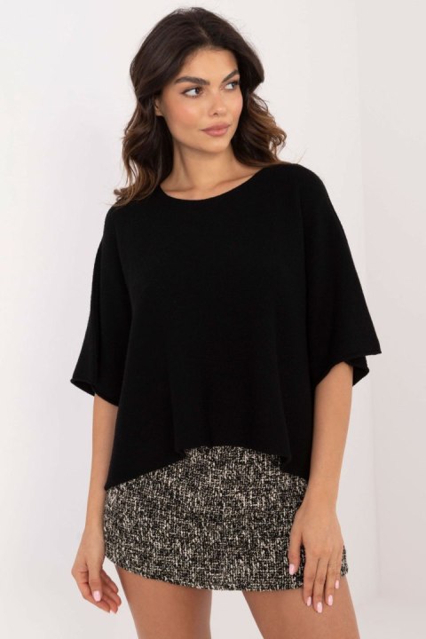 Sweter Damski Model IT-SW-0811.88P Black - BFG Sweter Damski Model IT-SW-0811.88P Black - BFG