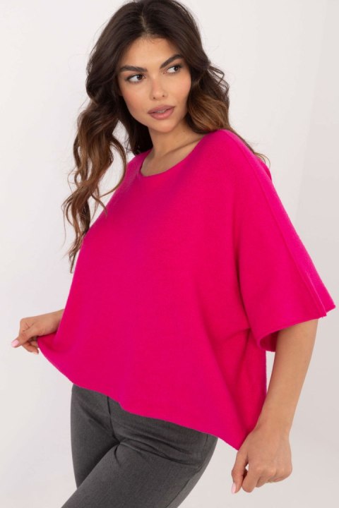 Sweter Damski Model IT-SW-0811.88P Fuksja - BFG Sweter Damski Model IT-SW-0811.88P Fuksja - BFG