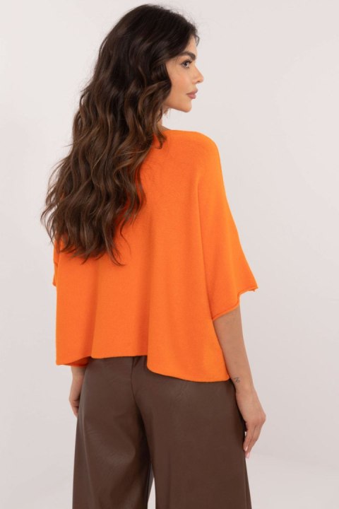 Sweter Damski Model IT-SW-0811.88P Orange - BFG Sweter Damski Model IT-SW-0811.88P Orange - BFG