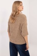 Sweter Damski Model MI-SW-1110.39P Dark Beige - Italy Moda