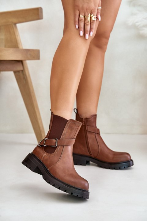 Sztyblety Model Sergio Leone TR719-S Brown - Step in style Sztyblety Model Sergio Leone TR719-S Brown - Step in style