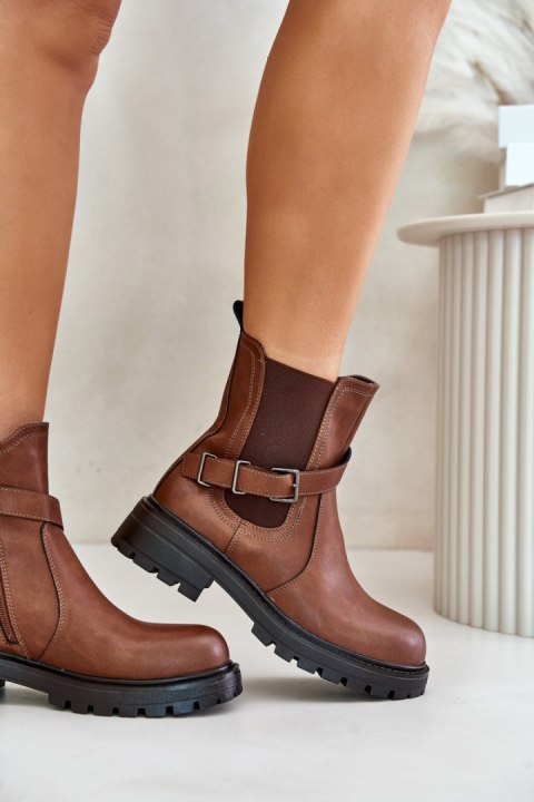 Sztyblety Model Sergio Leone TR719-S Brown - Step in style Sztyblety Model Sergio Leone TR719-S Brown - Step in style