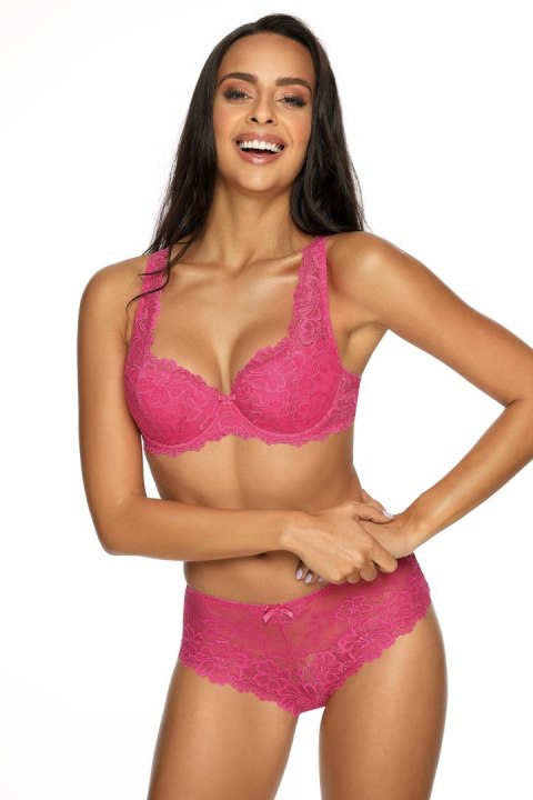 Biustonosz push up Biustonosz Usztywniany Model 053/22 Carmela Pink - Mat Biustonosz push up Biustonosz Usztywniany Model 053/22 Carmela Pink - Mat