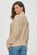 Sweter Damski Model S156 Beige - Makadamia