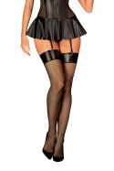 Pończochy Model Darkessia Black - Obsessive