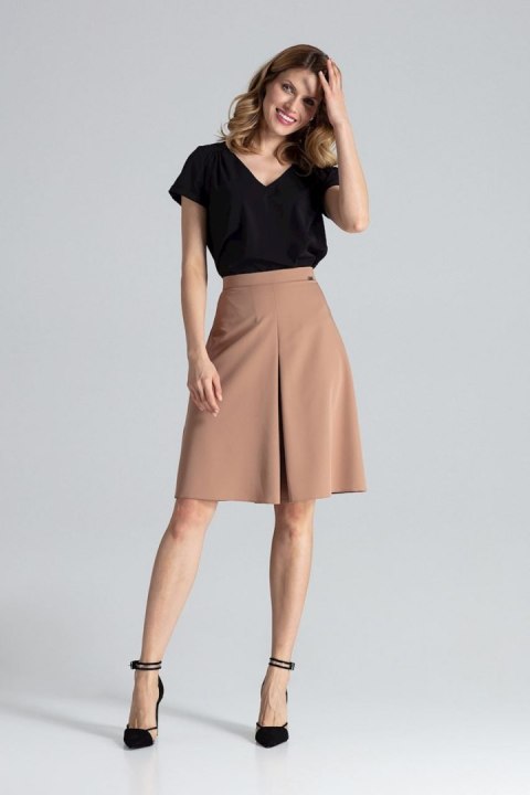 Spódnica Model M667 Brown - Figl Spódnica Model M667 Brown - Figl