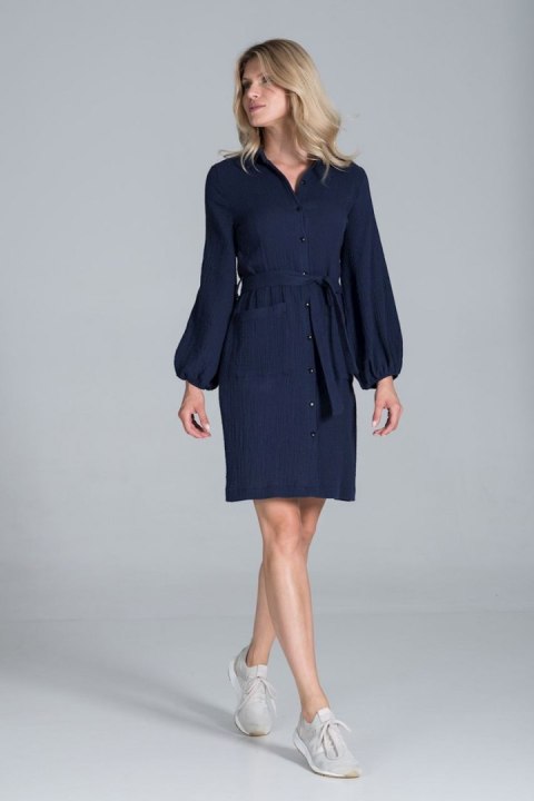 Sukienka Model M829 Navy - Figl Sukienka Model M829 Navy - Figl