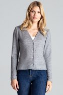 Sweter Damski Model M683 Grey - Figl