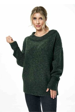 Sweter Damski Model M882 Dark Olive - Figl