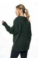 Sweter Damski Model M882 Dark Olive - Figl