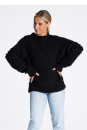 Sweter Damski Model M982 Black - Figl