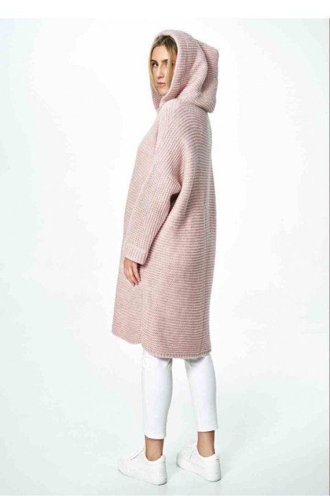 Sweter Kardigan Model M884 Light Pink - Figl Sweter Kardigan Model M884 Light Pink - Figl