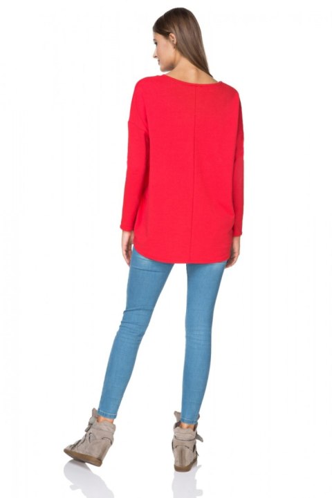 Bluza Damska Model T189/5 Red - Tessita Bluza Damska Model T189/5 Red - Tessita