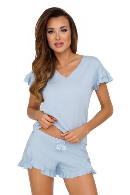 Piżama Damska Model Pastella 1/2 Blue - Donna