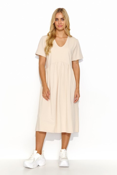 Sukienka Model M829 Light Beige - Makadamia Sukienka Model M829 Light Beige - Makadamia