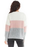 Sweter Damski Model A390 Pink - awama