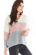 Sweter Damski Model A390 Pink - awama