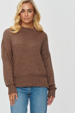 Sweter Damski Model S151 Cappuccino - Makadamia