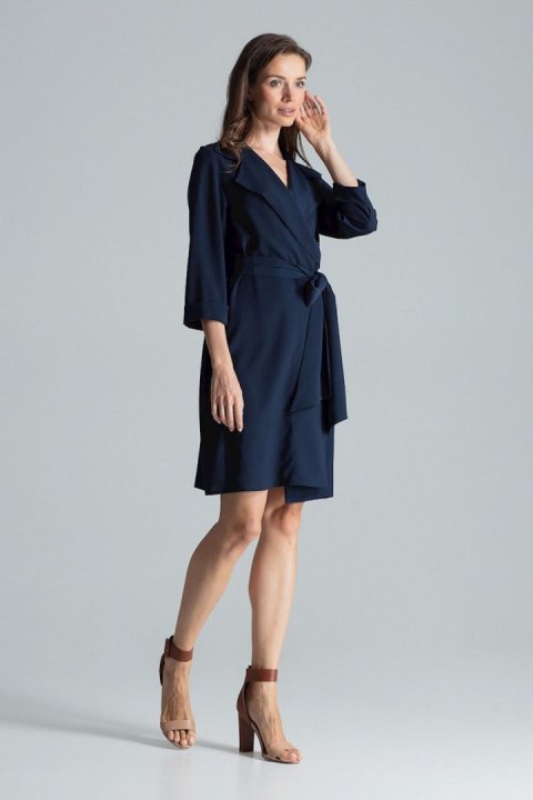 Sukienka Model M680 Navy - Figl Sukienka Model M680 Navy - Figl
