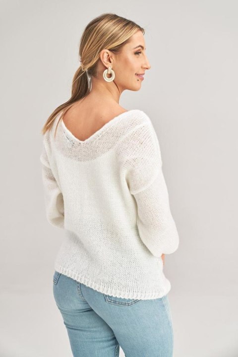 Sweter Damski Model M994 Ecru - Figl Sweter Damski Model M994 Ecru - Figl