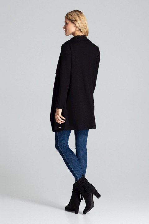 Sweter Kardigan Model M682 Black - Figl Sweter Kardigan Model M682 Black - Figl