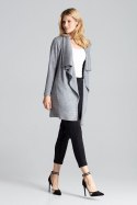 Sweter Kardigan Model M682 Grey - Figl