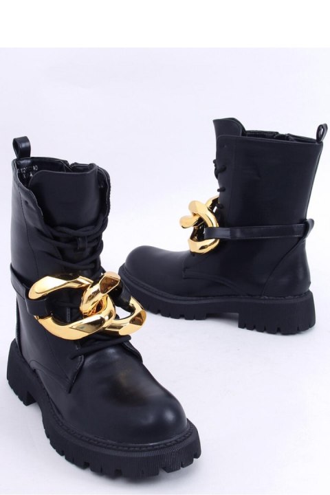 Botki glany sznurowane BARKLEY BLACK - Inello Botki glany sznurowane BARKLEY BLACK - Inello