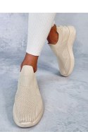 Buty sportowe skarpetkowe GOFF BEIGE - Inello