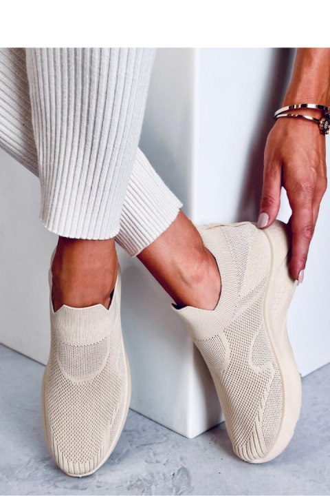 Buty sportowe skarpetkowe GOFF BEIGE - Inello Buty sportowe skarpetkowe GOFF BEIGE - Inello