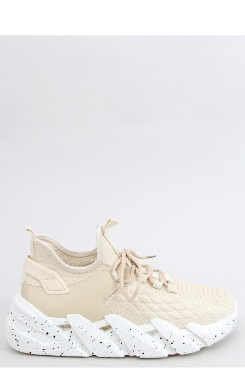 Buty sportowe skarpetkowe INDU BEIGE - Inello Buty sportowe skarpetkowe INDU BEIGE - Inello