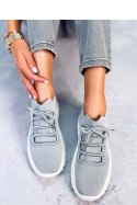 Buty sportowe skarpetkowe VESCO GREY - Inello