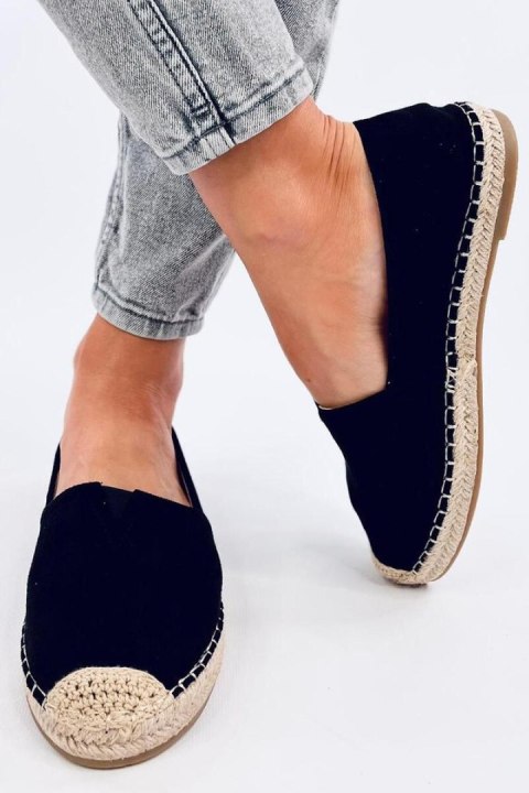 Espadryle damskie ANNICK BLACK - Inello Espadryle damskie ANNICK BLACK - Inello