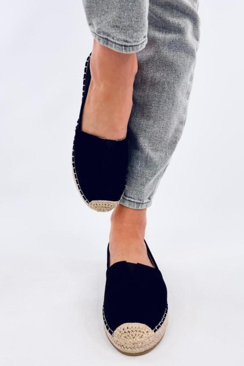 Espadryle damskie ANNICK BLACK - Inello Espadryle damskie ANNICK BLACK - Inello
