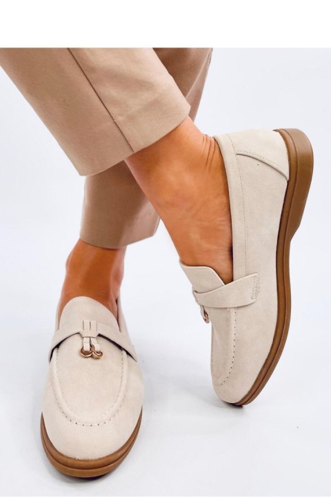 Mokasyny damskie ANTONISA BEIGE - Inello Mokasyny damskie ANTONISA BEIGE - Inello