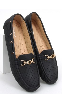 Mokasyny damskie NISA BLACK - Inello
