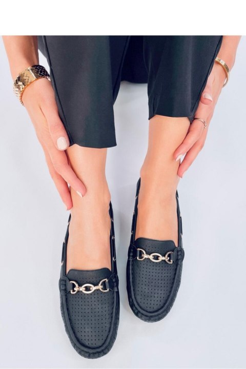 Mokasyny damskie NISA BLACK - Inello Mokasyny damskie NISA BLACK - Inello