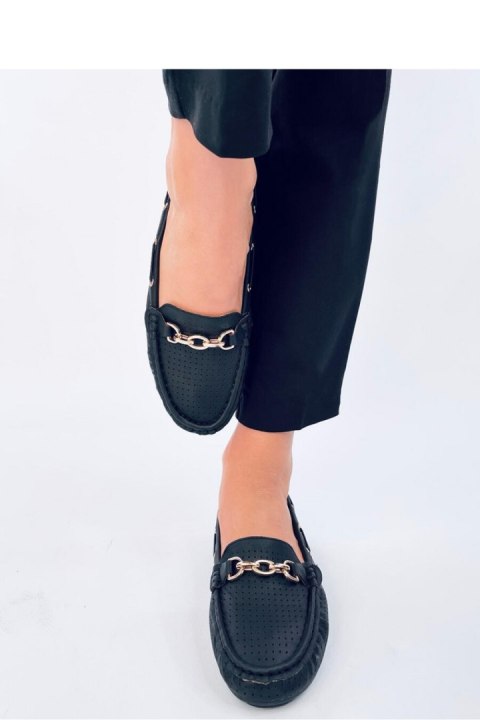 Mokasyny damskie NISA BLACK - Inello Mokasyny damskie NISA BLACK - Inello