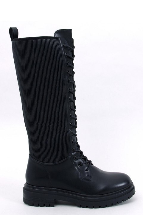 Oficerki z elastyczną cholewką EDDIES BLACK - Inello Oficerki z elastyczną cholewką EDDIES BLACK - Inello