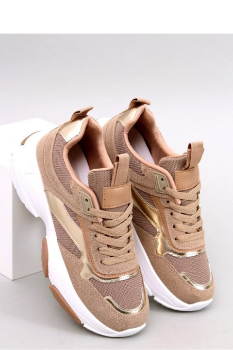 Sneakersy damskie BALTHA KHAKI - Inello