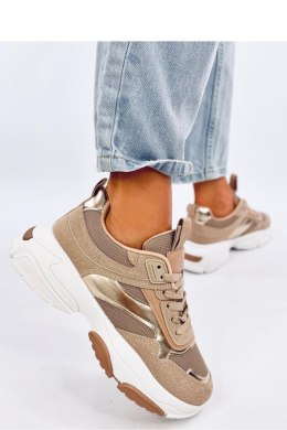 Sneakersy damskie BALTHA KHAKI - Inello