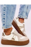Sneakersy damskie CRITTEN GOLD - Inello