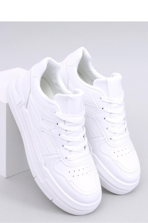 Sneakersy damskie MIAMIS ALL WHITE - Inello Sneakersy damskie MIAMIS ALL WHITE - Inello