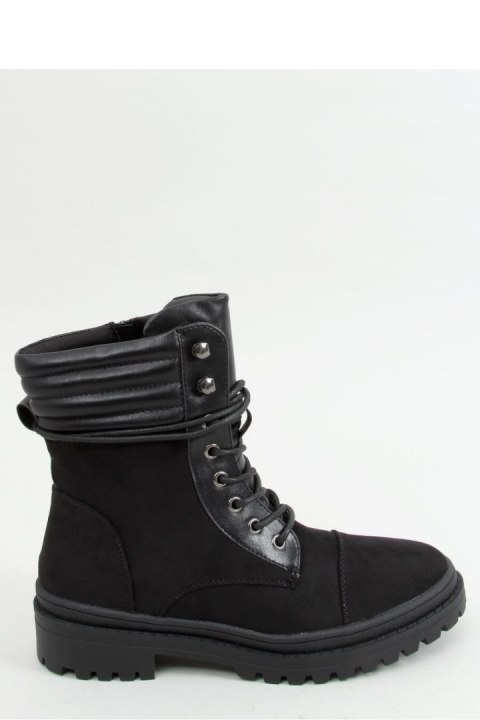Workery damskie czarne 5466 BLACK - Inello Workery damskie czarne 5466 BLACK - Inello