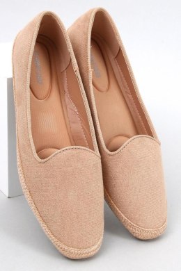 Baleriny espadryle damskie BALLOT CAMEL - Inello