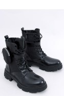 Botki sznurowane VICTOR BLACK - Inello